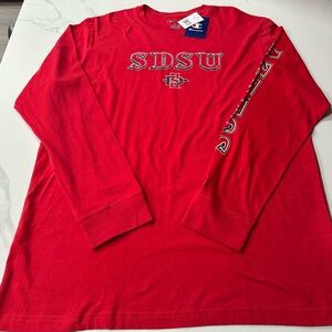 San Diego State Aztecs Champion Men’s Long Sleeve Shirt (XL) Retails For $50